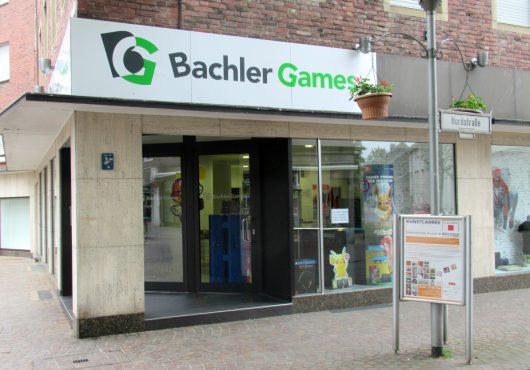 Bachler Games Ladenlokal außen Nordstr. 47 Bocholt